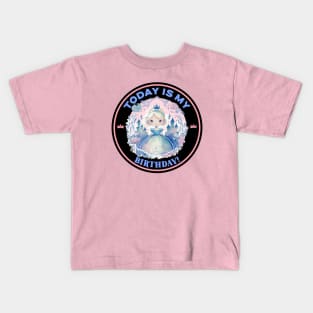 Princess Birthday Kids T-Shirt